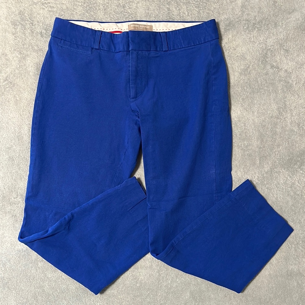 Banana Republic Sloan (6P) Cobalt Blue Pants